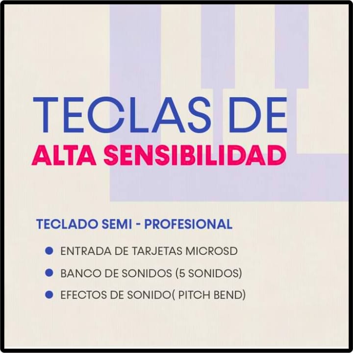 Latin Keyboard Pa-600 Teclado De 61 Teclas Con Sensibilidad