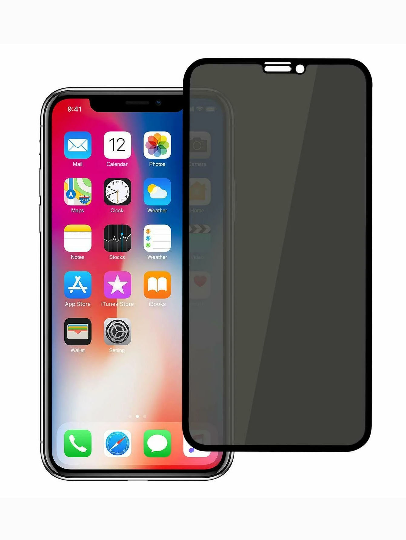 2 Piezas Mica de Privacidad Premium Cristal Templado para Iphone 15 Plus