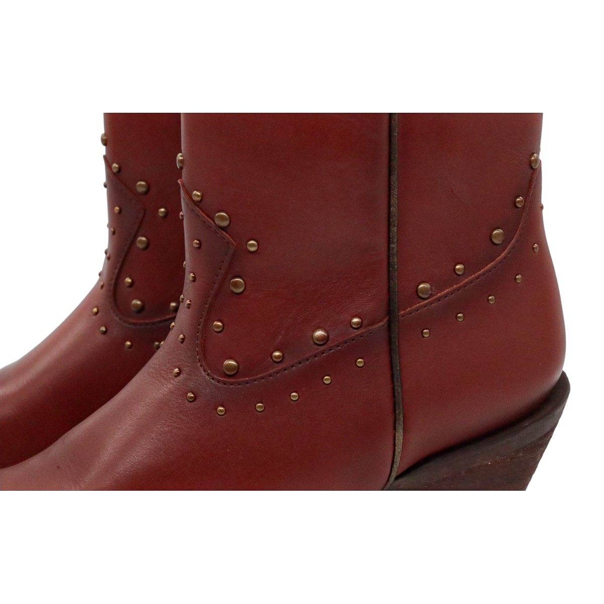 Bota De Piel Vaquera Para Mujer Lyard 19841