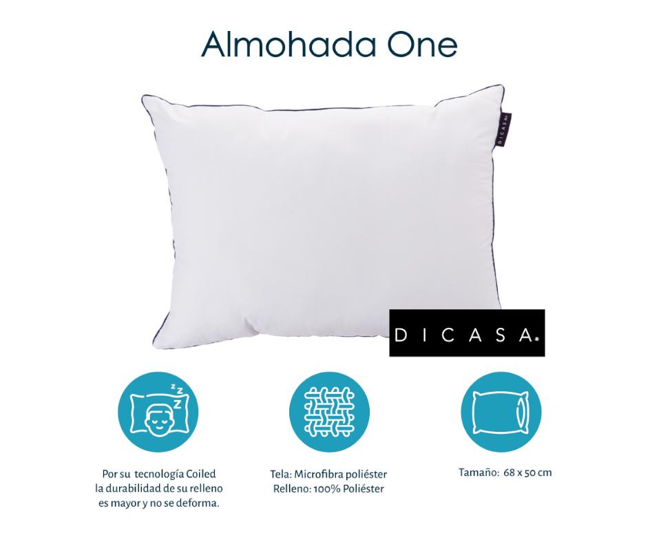 Colchón Queen Size Dicasa Cupra Con Almohada One y Protector Supreme