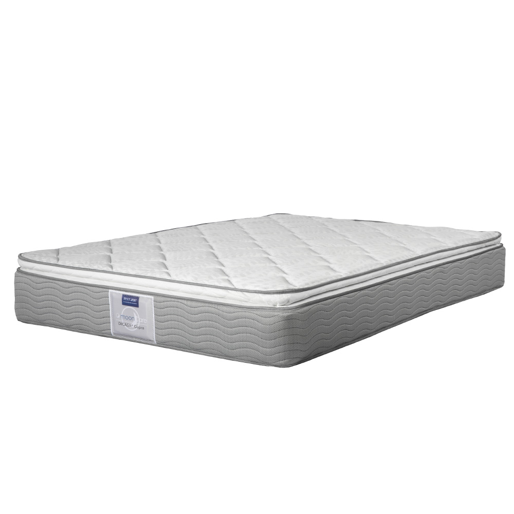 Colchón Queen Size Dicasa Cupra Con Almohada One y Protector Supreme