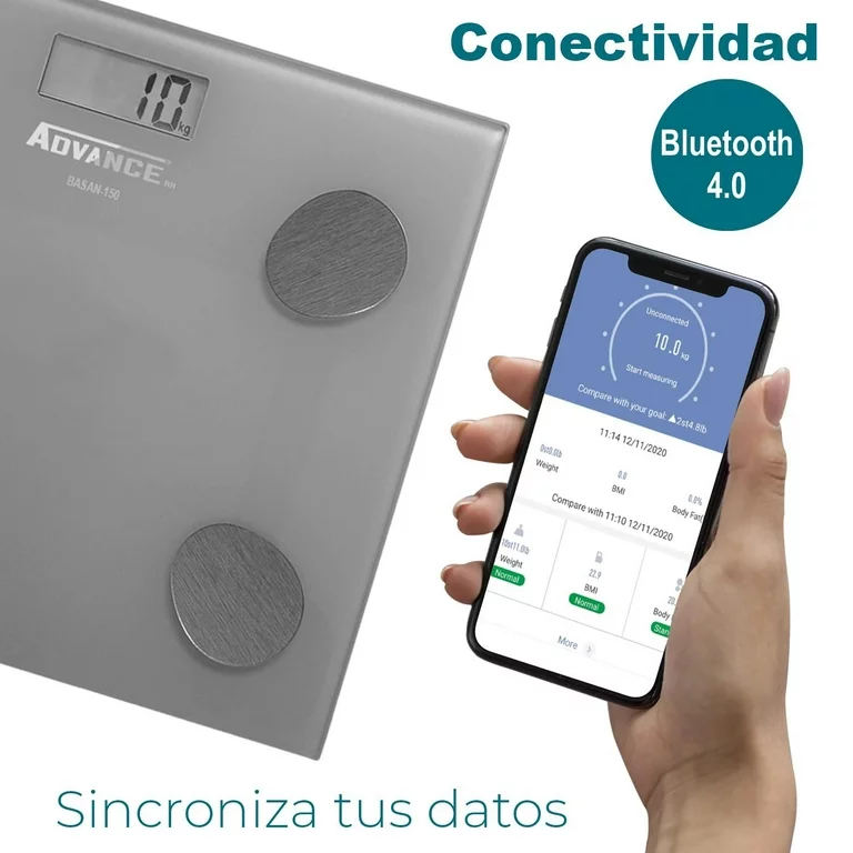 Báscula de Análisis Corporal para el baño BASAN-150 Rhino