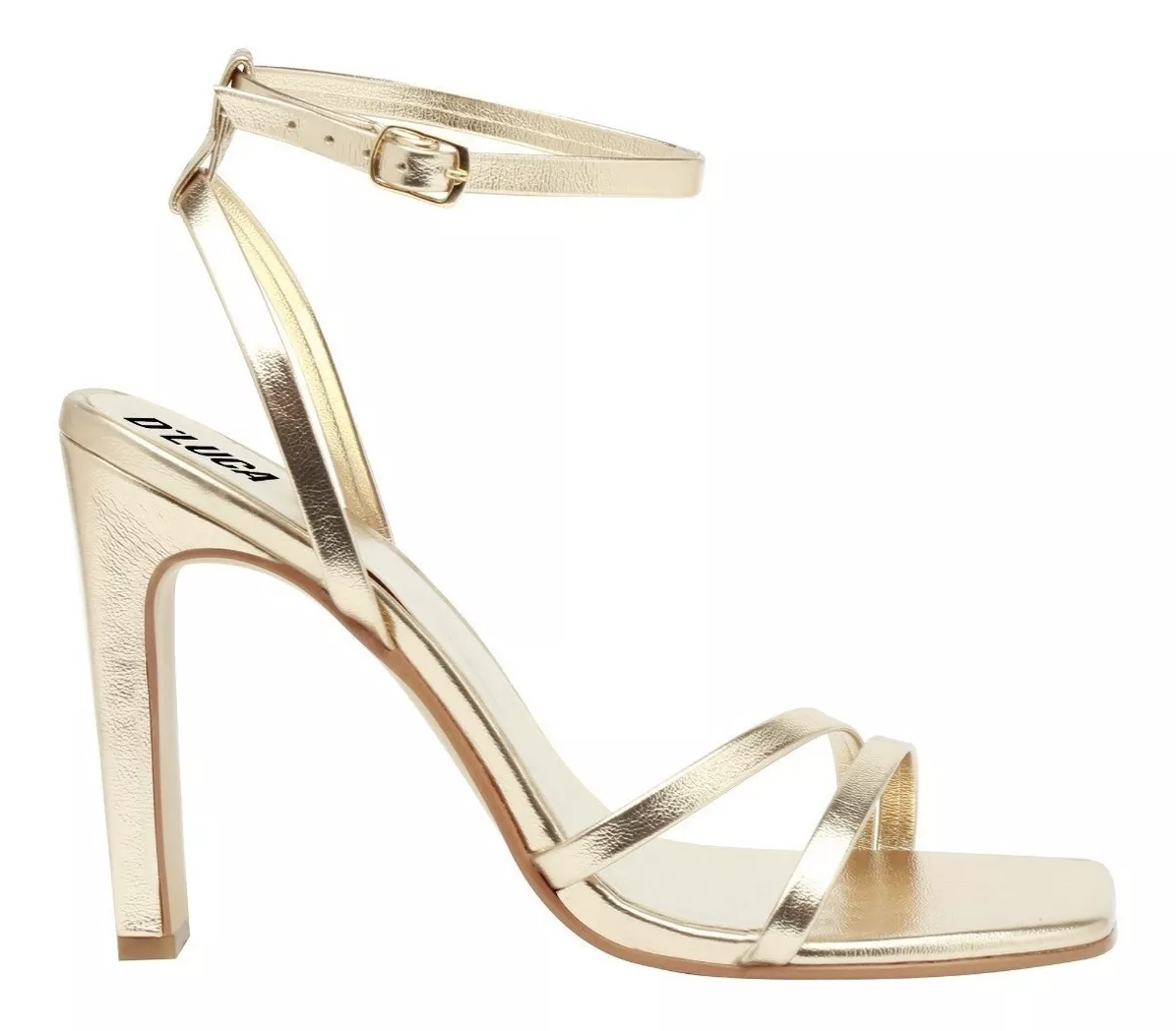 Sandalias de tacón color blanco elegantes para toda ocacion