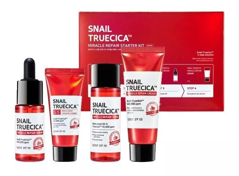 Some By Mi - Snail Truecica Miracle Repair Kit Facial Coreano