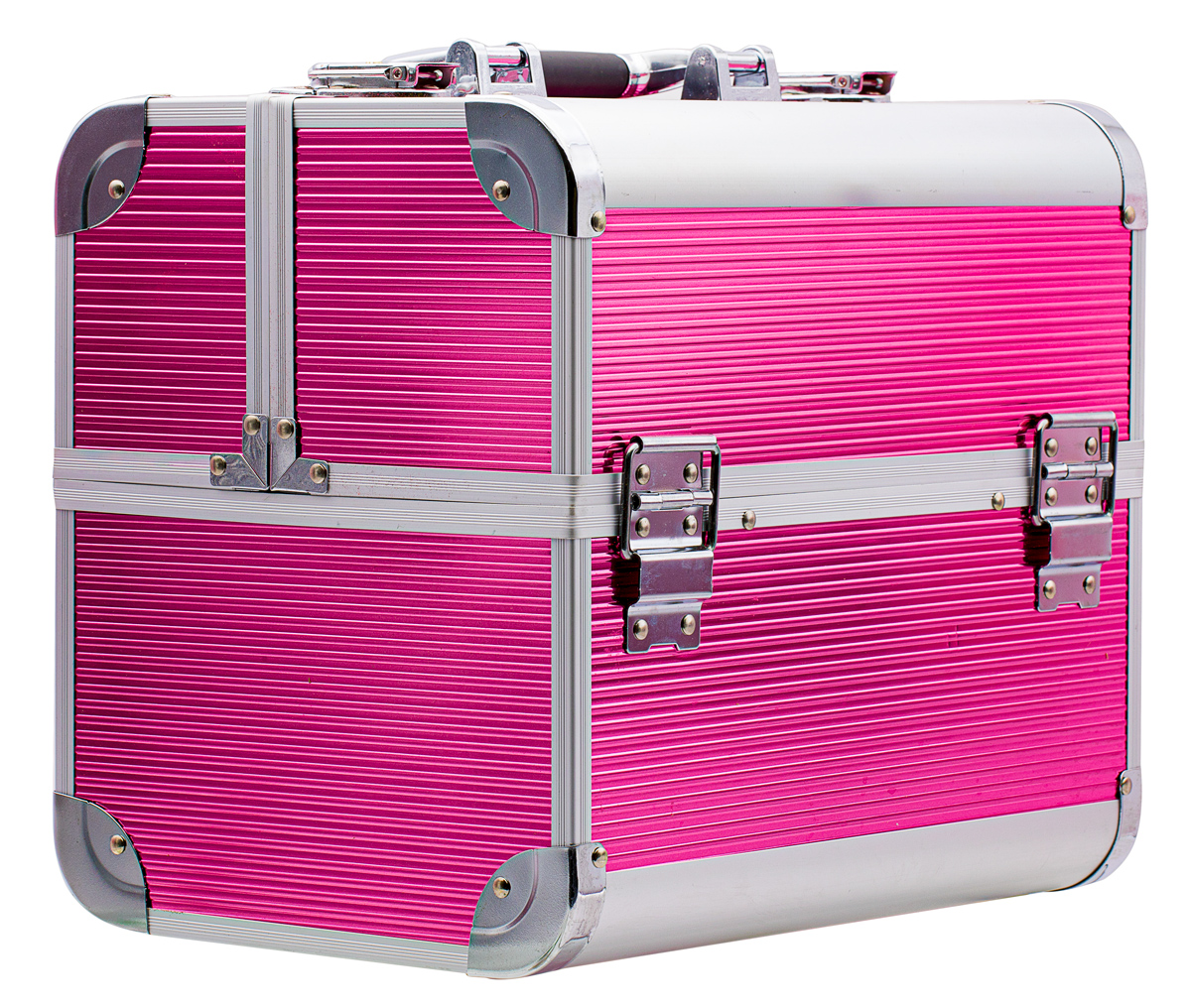 Neceser Cosmetiquera Joyero Maquillaje Organizador Estuche Profesional Rosa