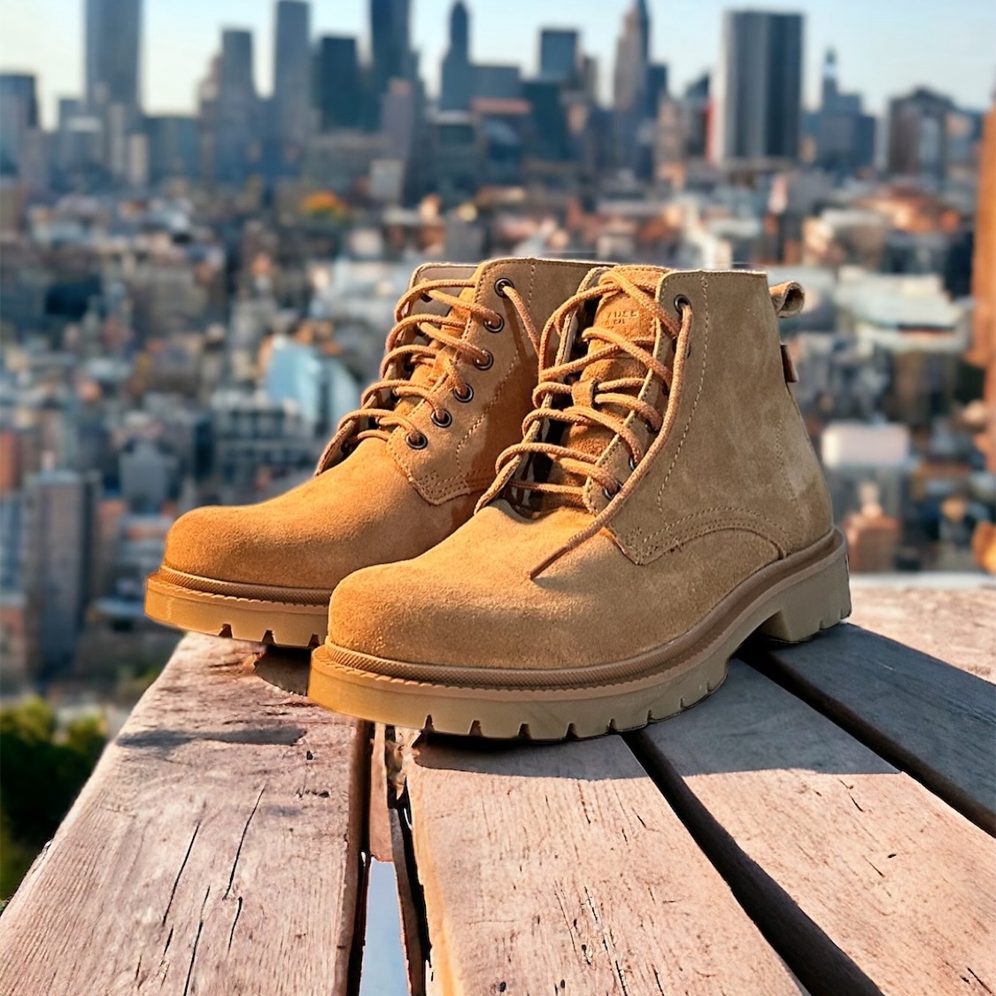 Botas confort de piel para mujer casuales para exteriores