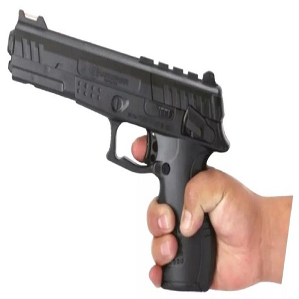 Pistola 4.5 Resorte 18 Tiros Deportiva Diábolo Bbs Marksman