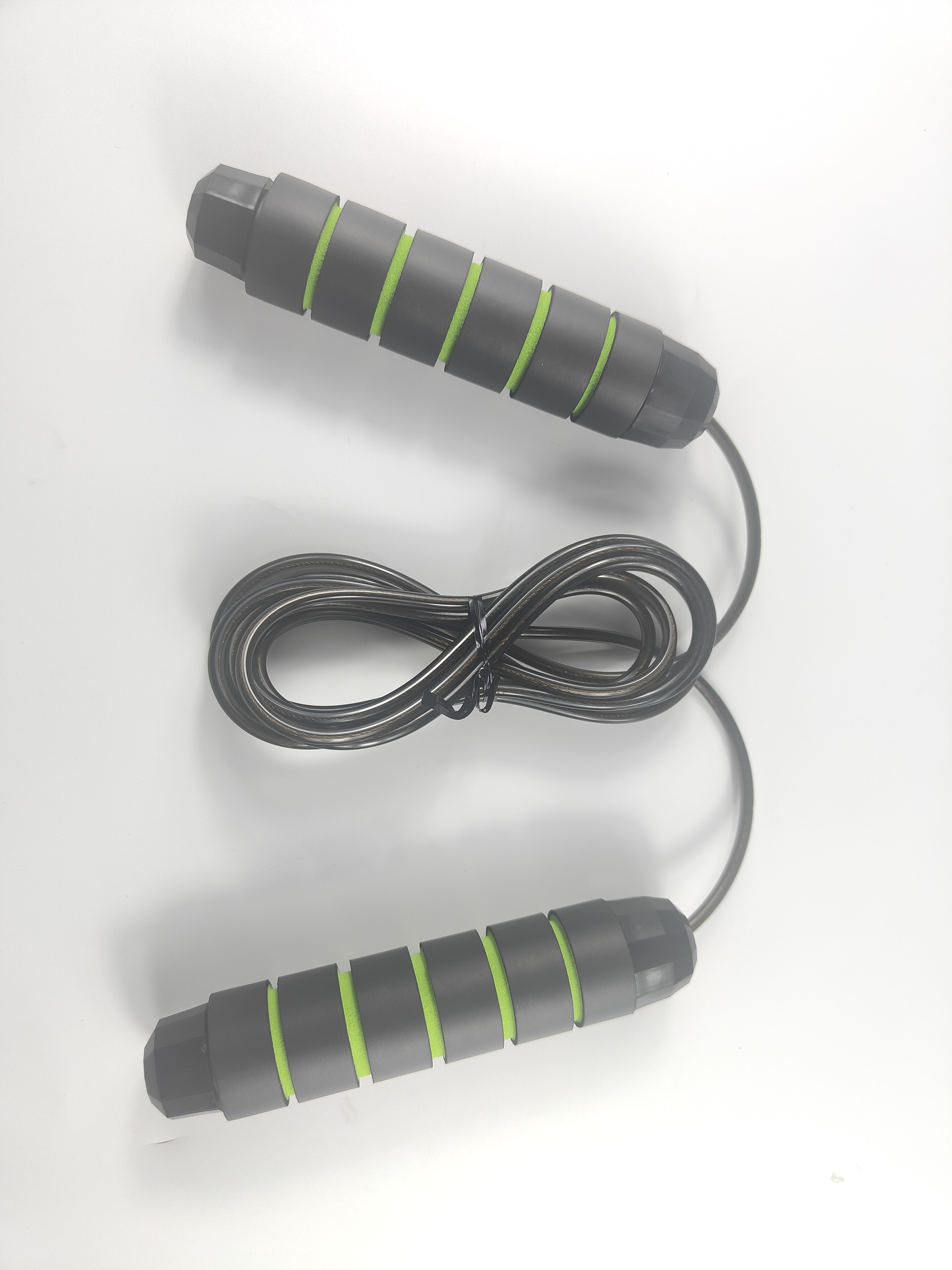 Pack 2 Cuerdas De Espuma Para Saltar Para Ejercicio Color Verde