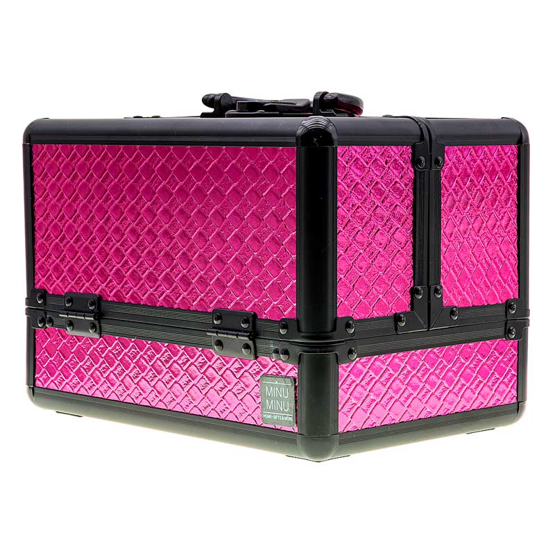 Neceser Cosmetiquera Organizador Profesional Reforzado Fucsia