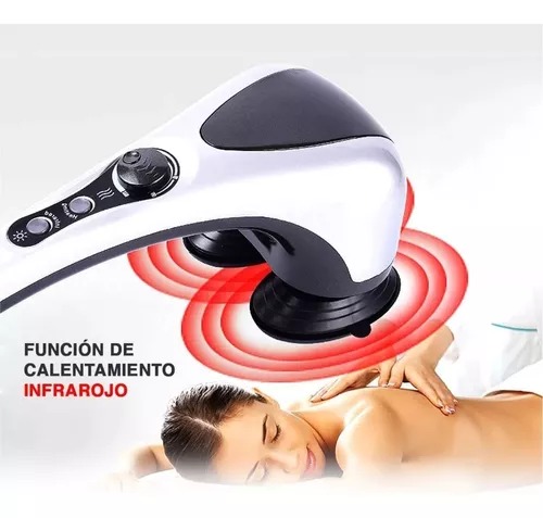 Masajeador Eléctrico Doble Cabeza Infrarrojo Cuerpo Completo
