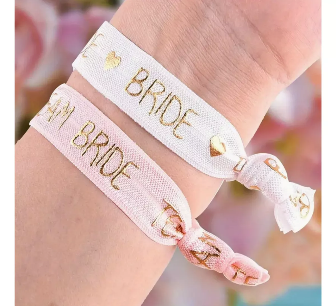 Pulseras Despedida De Soltera Team Bride 11 Piezas