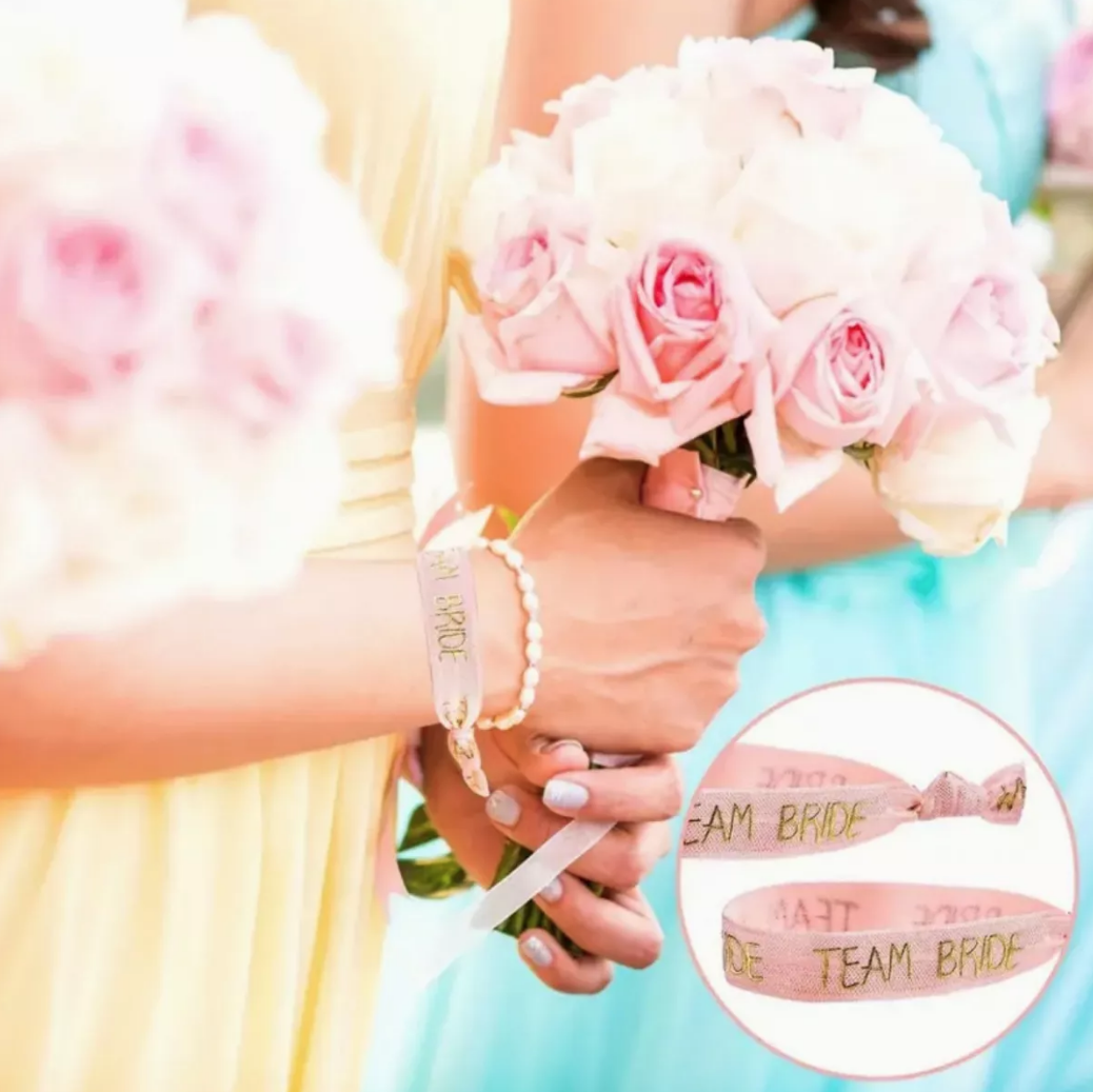 Pulseras Despedida De Soltera Team Bride 11 Piezas