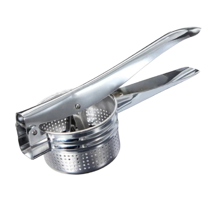 Machacador Prensa Aplastador De Papas Puré Acero Inoxidable.