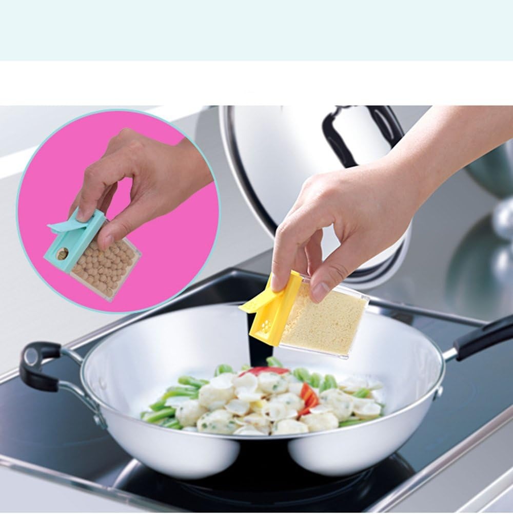 Especiero Rectangular Para Condimentos Con 6 Contenedores.