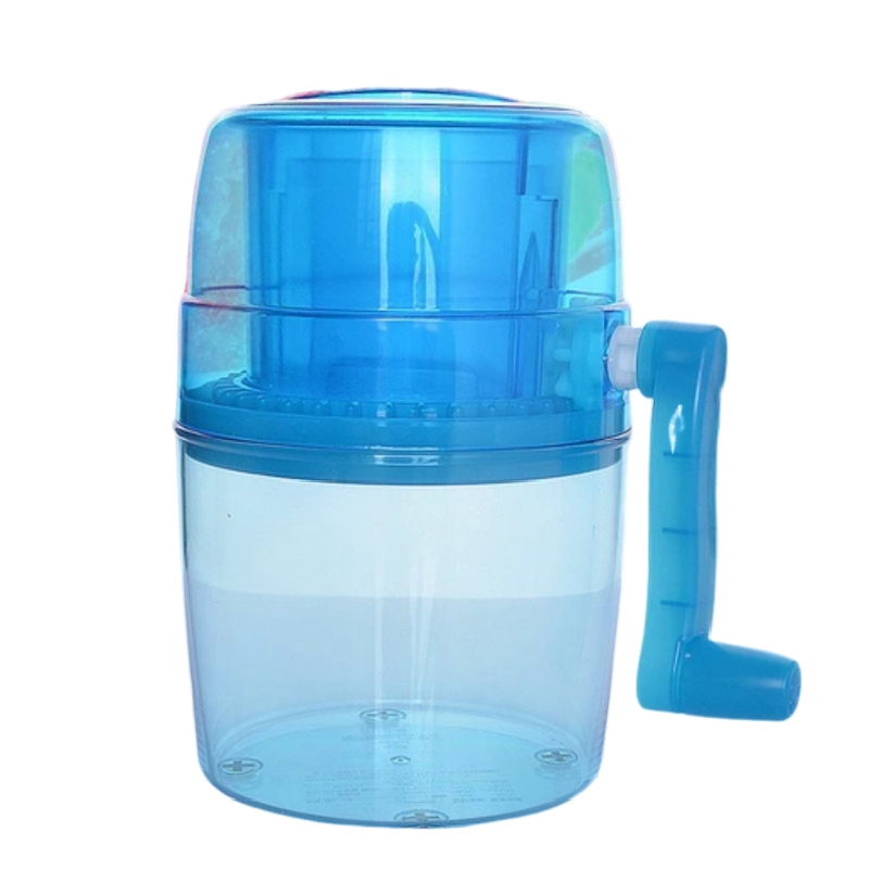 Trituradora De Hielo Con Manivela Portátil Raspados Bebidas.