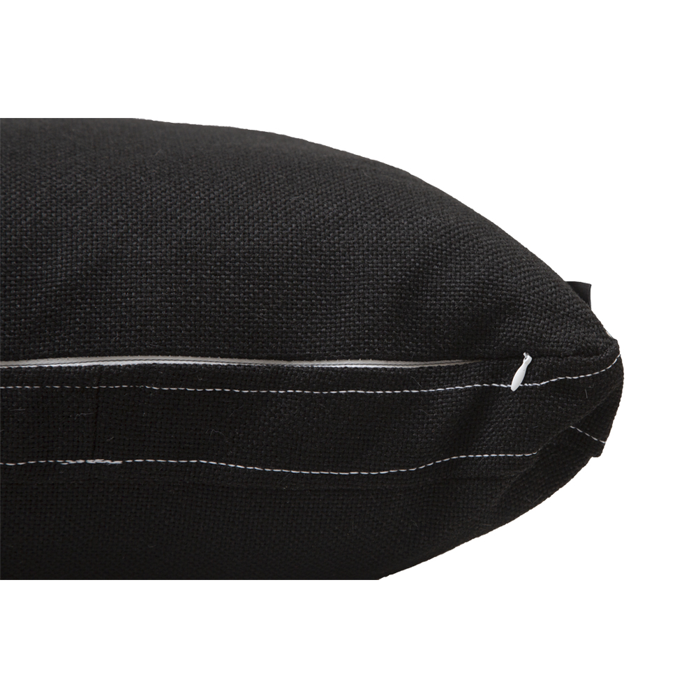 Cojin Decorativo Grande Dicasa Zita Hawaii Negro