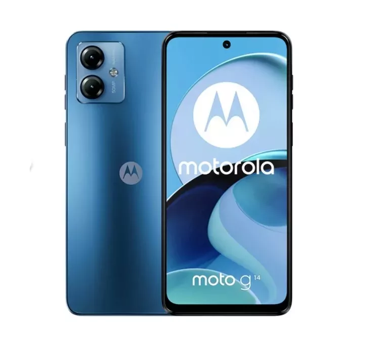 Celular Motorola Moto G14 4GB + 128GB Color Azul