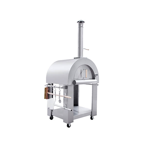 Horno De Pizzas Profesional De Leña Para Exteriores De Acero Inoxidable  Thor Kitchen HPO01SS.