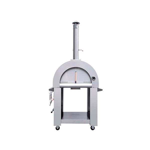 Horno De Pizzas Profesional De Leña Para Exteriores De Acero Inoxidable  Thor Kitchen HPO01SS.
