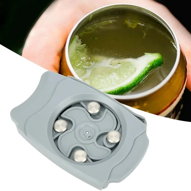 Abrelatas Manual De Corte Seguro Cerveza Refrescos Sin Borde