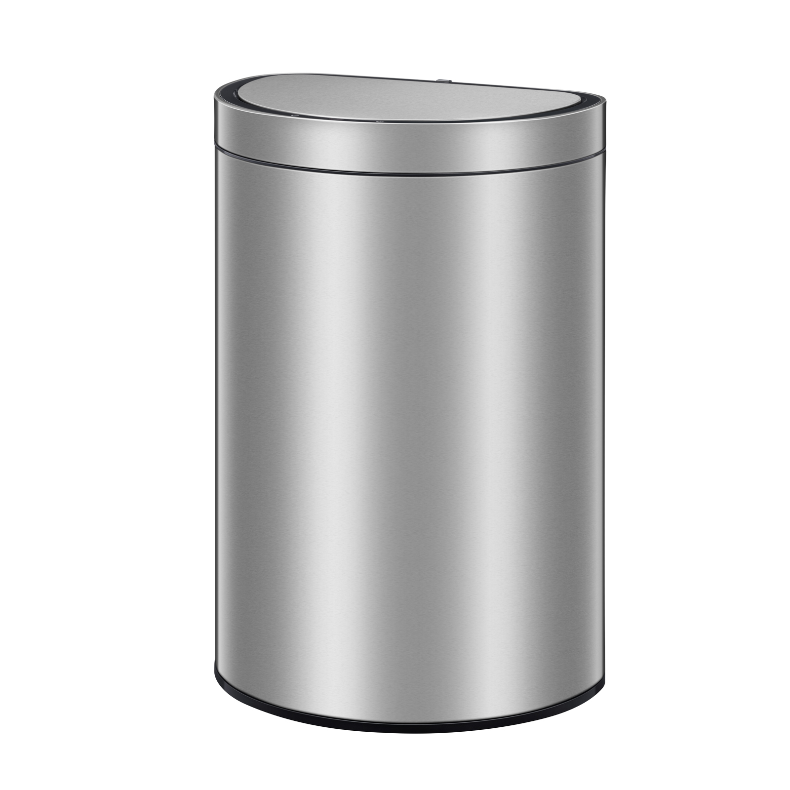 Bote de basura inteligente con Sensor Automatico semiredondo para cocina u oficina Acero Inoxidable 47L EKO Mirage