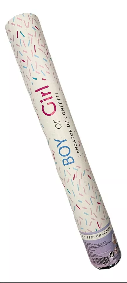 Confetti Revelacion De Sexo Bebe Niño Color Azul Pack 2