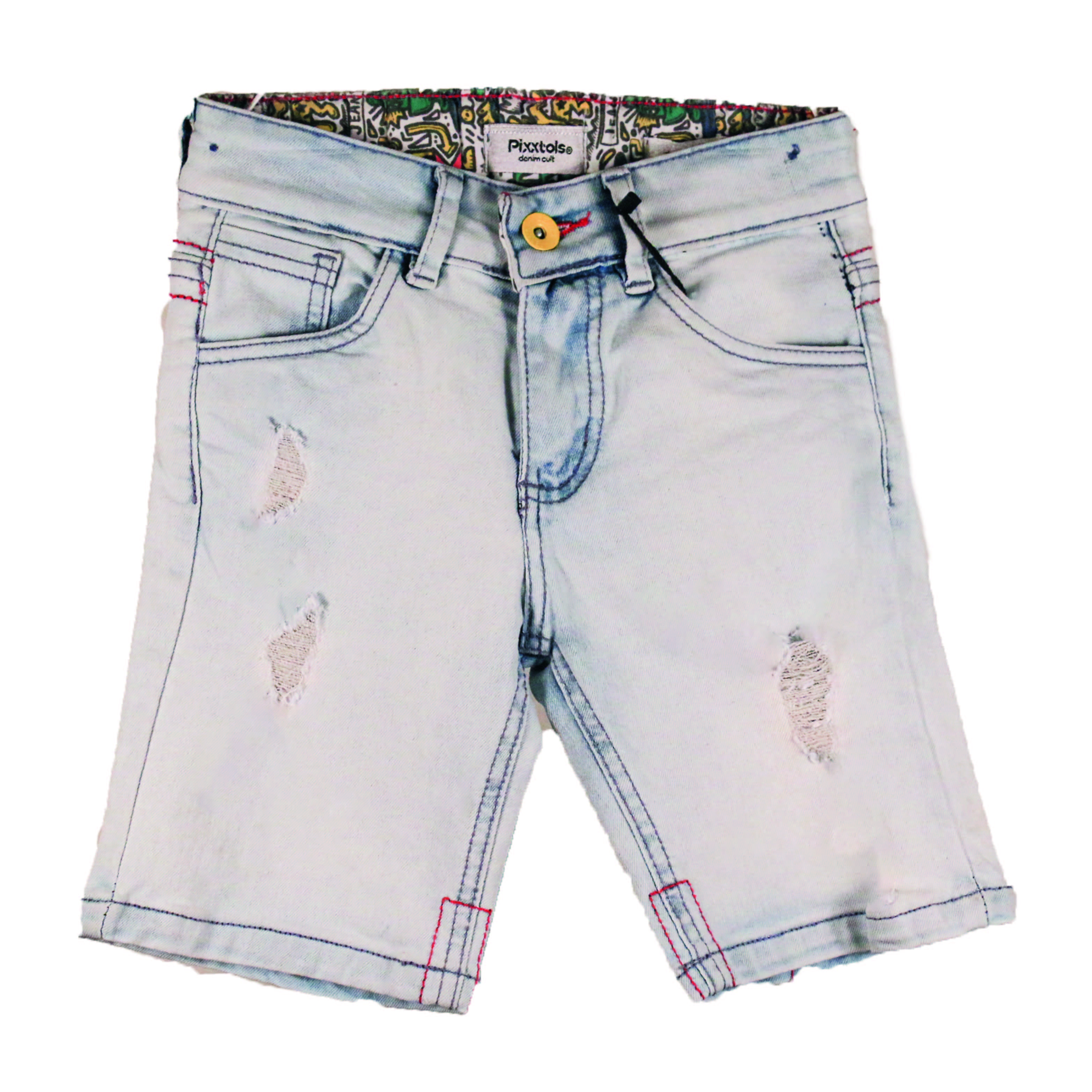 short Pixx gris rasgado