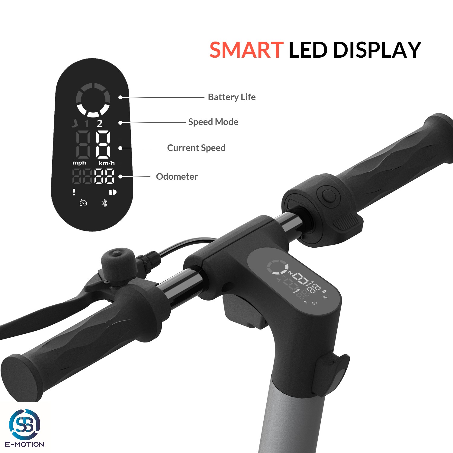 Scooter eléctrico recargable 5th Wheel ES03 M1 motor 250W