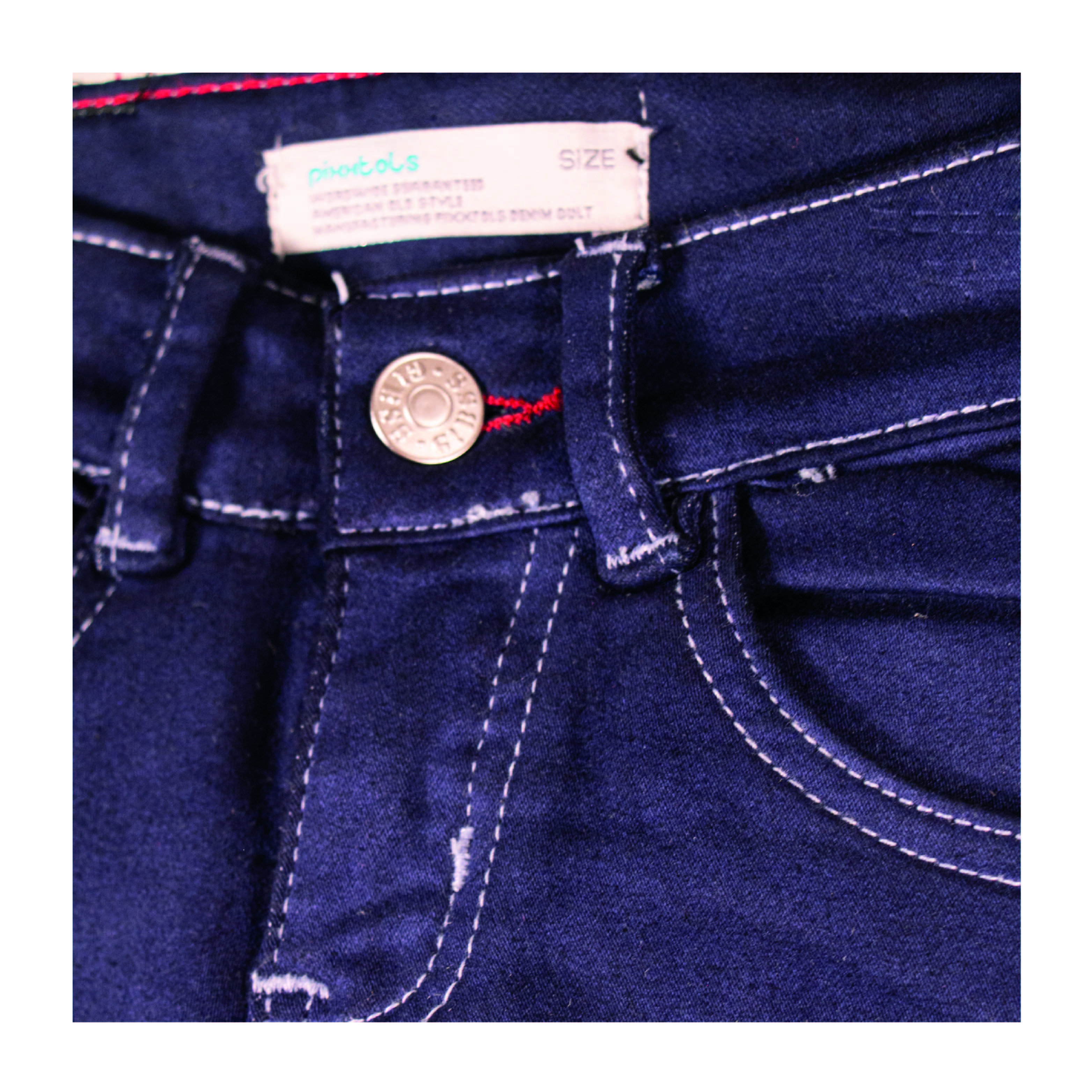 pantalon Pixx denim azul marino