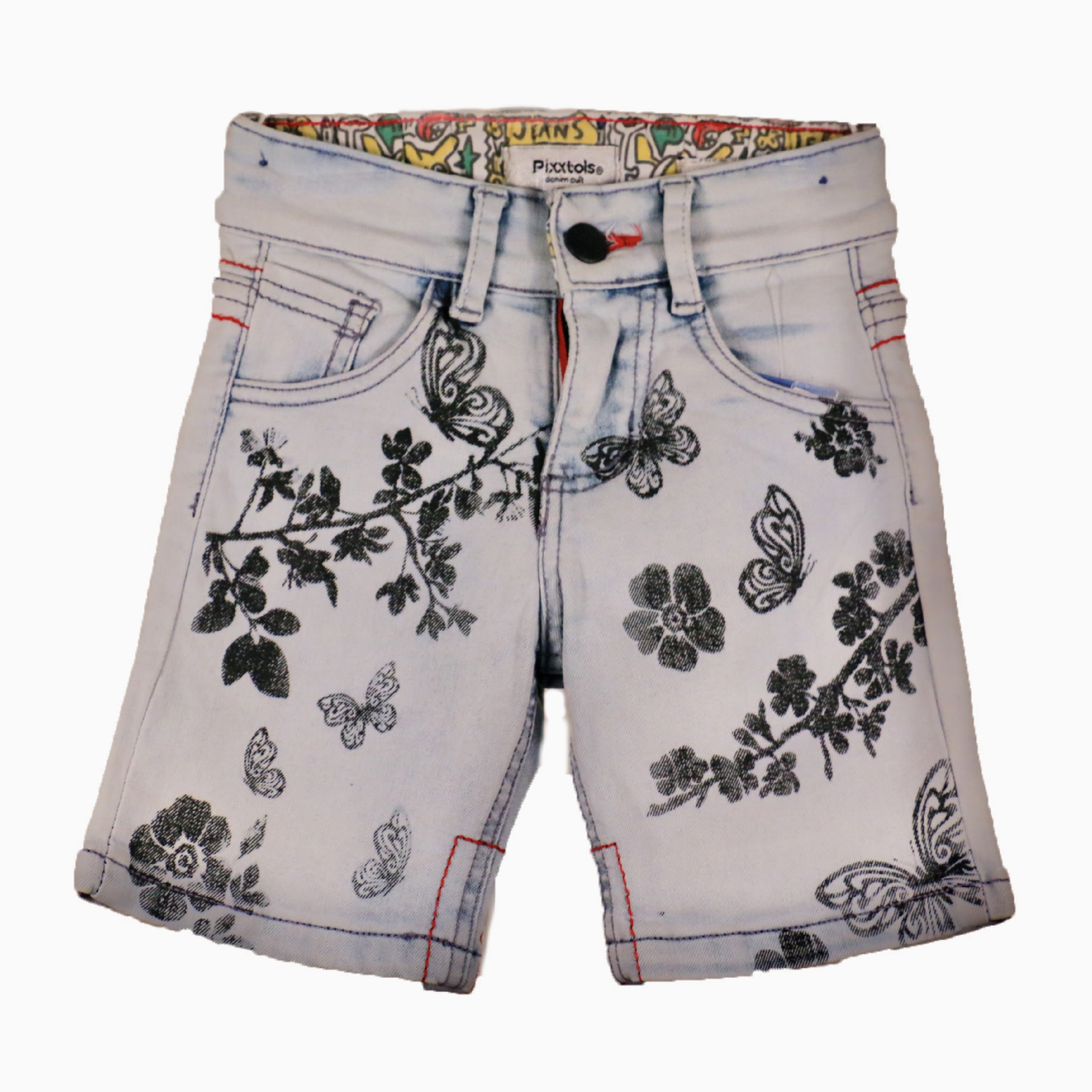 short Pixx con estampado de mariposas