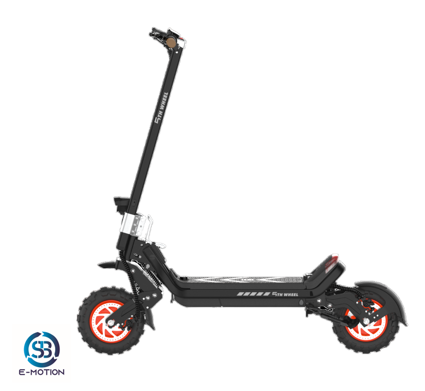 Scooter eléctrico recargable off-road 5th Wheel GMAX motor 2x900W