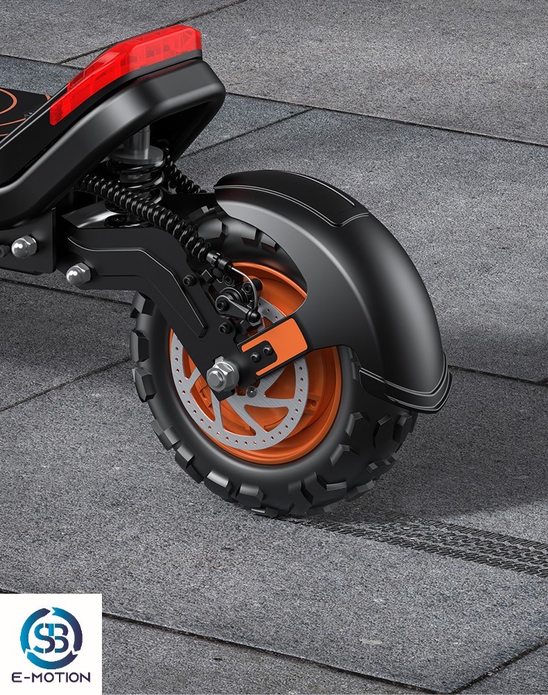 Scooter eléctrico recargable off-road 5th Wheel GMAX motor 2x900W