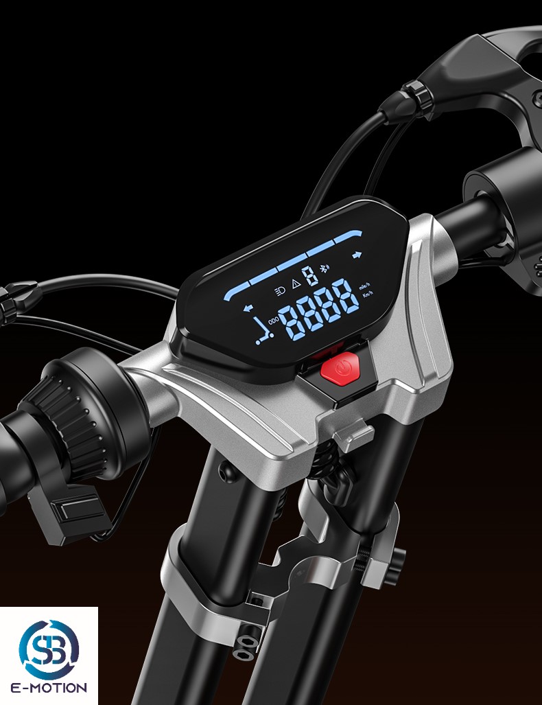 Scooter eléctrico recargable off-road 5th Wheel GMAX motor 2x900W