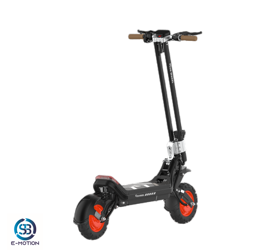 Scooter eléctrico recargable off-road 5th Wheel GMAX motor 2x900W