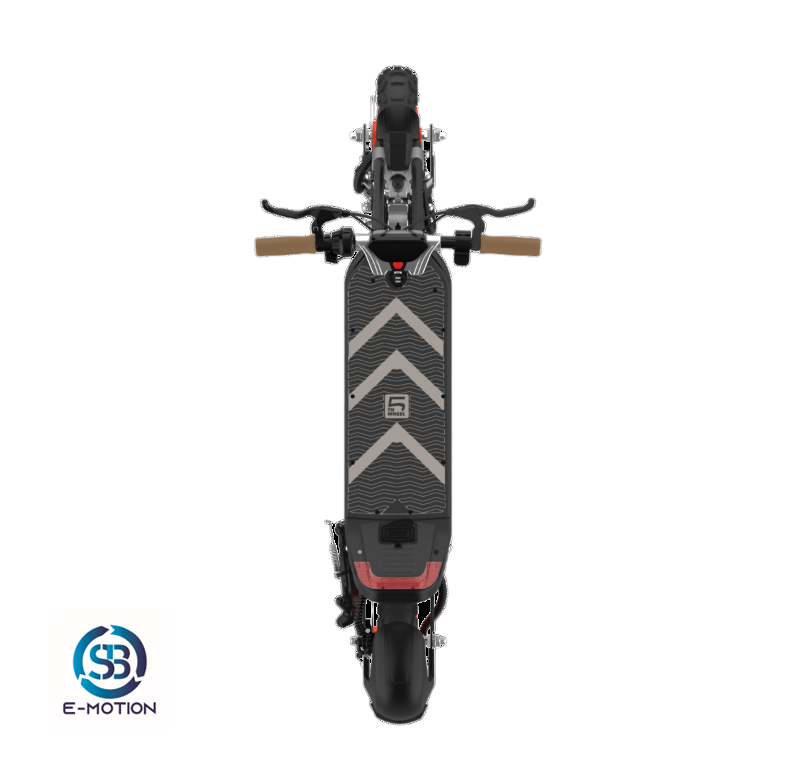 Scooter eléctrico recargable off-road 5th Wheel GMAX motor 2x900W