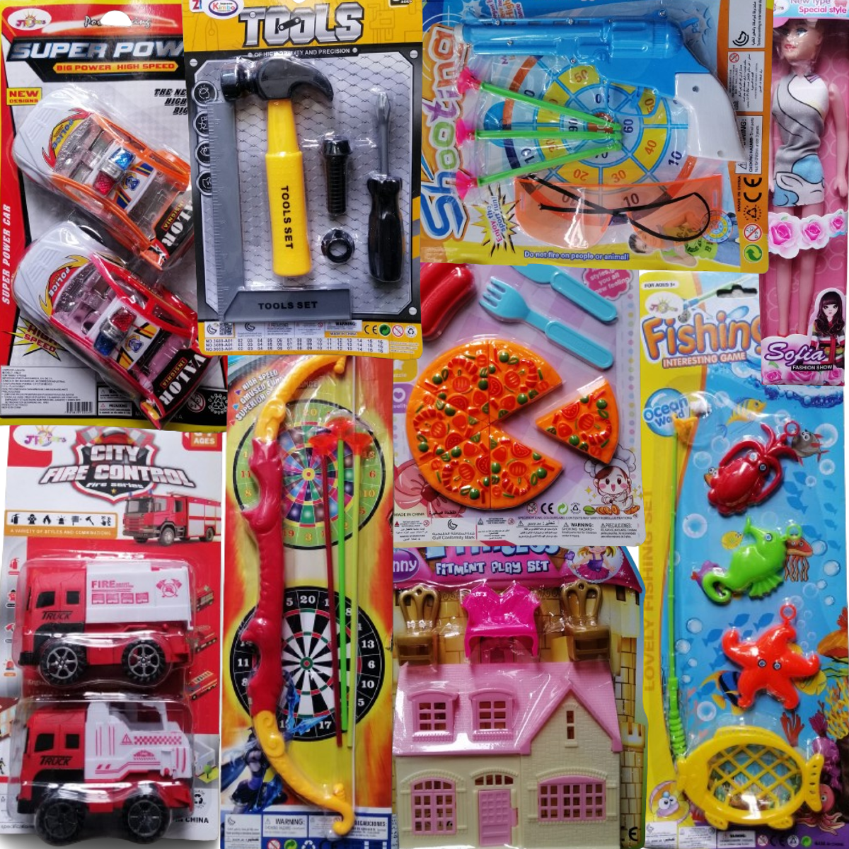 Juguetes Económicos Paquete de 50 Piezas Para Niño y Niña 