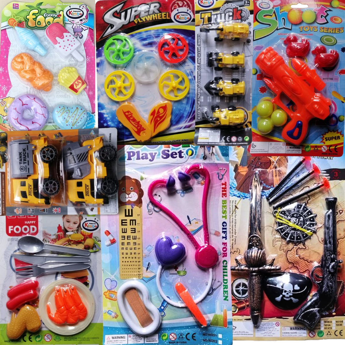 Juguetes Económicos Paquete de 50 Piezas Para Niño y Niña 