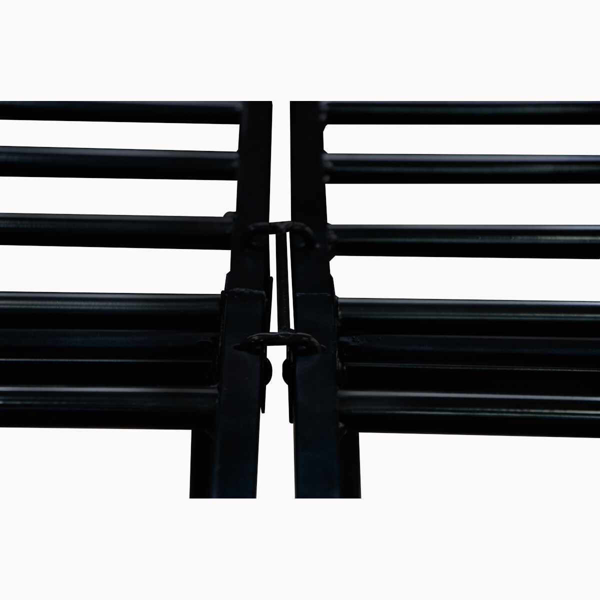 CAMA PLEGABLE TAMAÑO KING SIZE FABRICADA EN ACERO COLOR NEGRO MODELO 3040