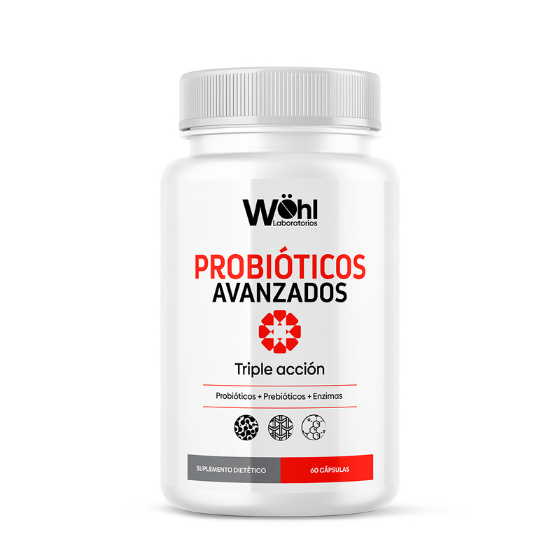 Probioticos Avanzados Laboratorios Wöhl 60 Cápsulas