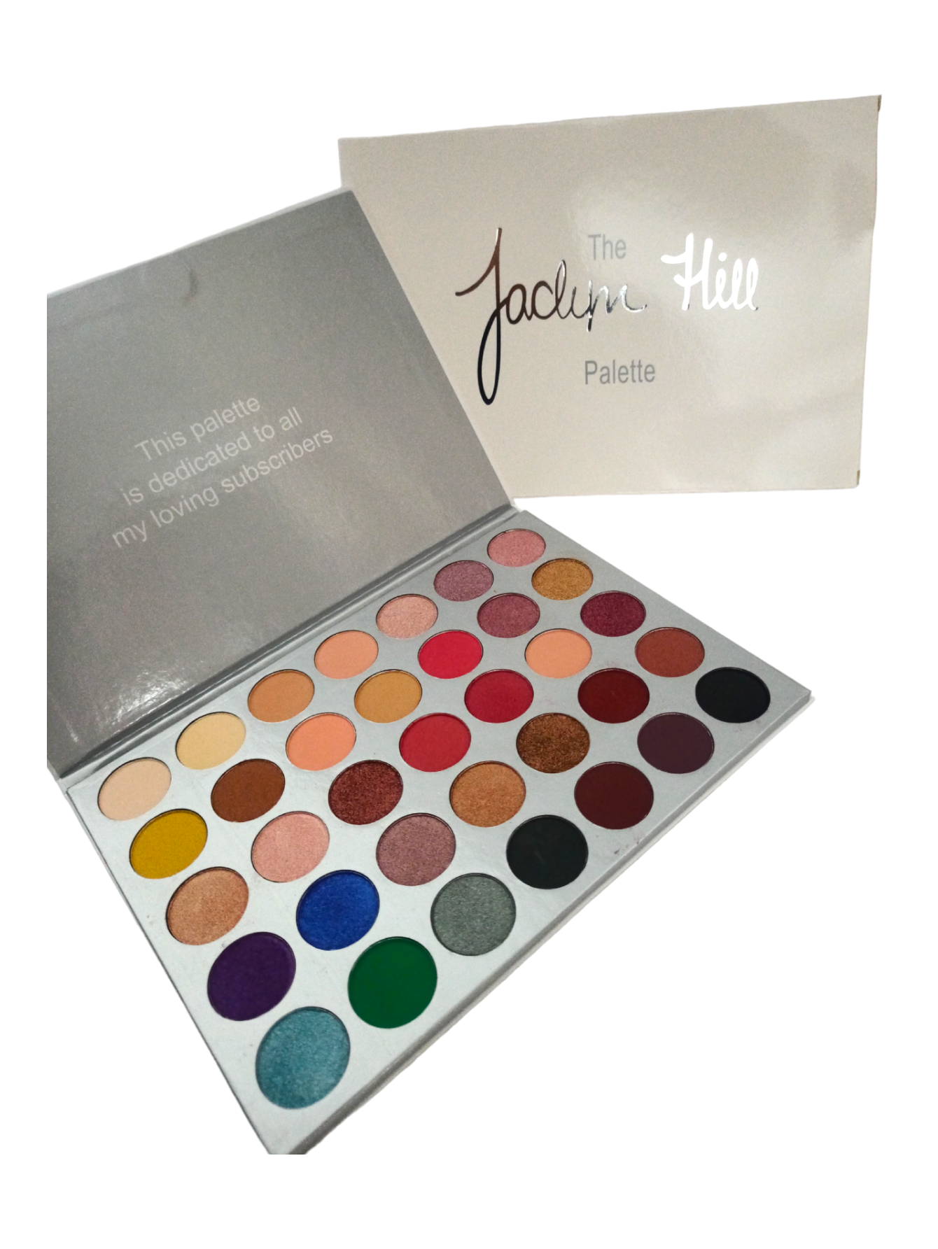 Paleta de sombras Dukeza Jaclyn Hill 35 tonos