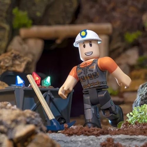  Figura Roblox Megaminer Con Item Exclusivo Para Descargar
