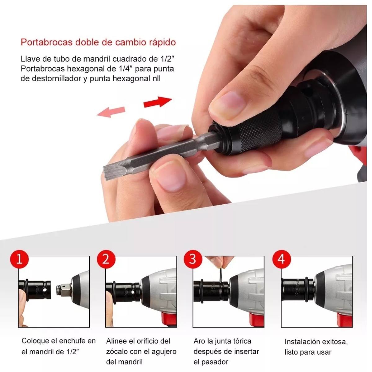 Llave De Impacto Inalámbrico 