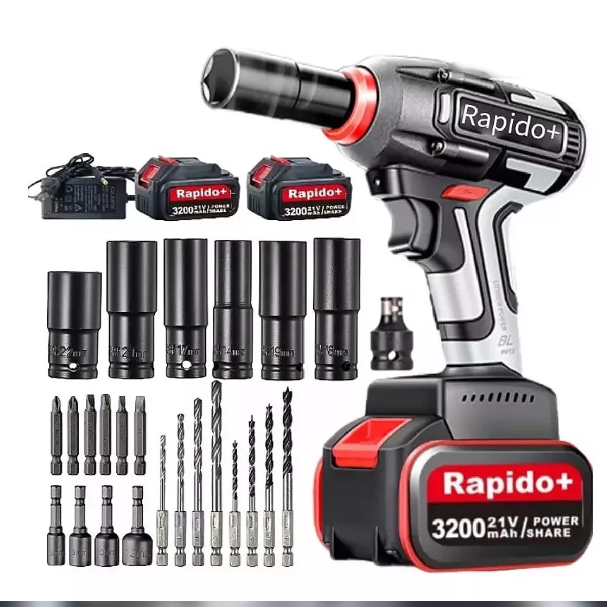 Llave De Impacto Inalámbrico