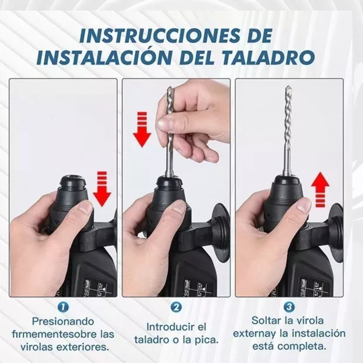 Rotomartillo Cincelador Perforador 