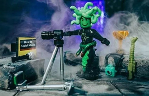 Roblox Social Medusa Influencer Item Exclusivo Descargable.