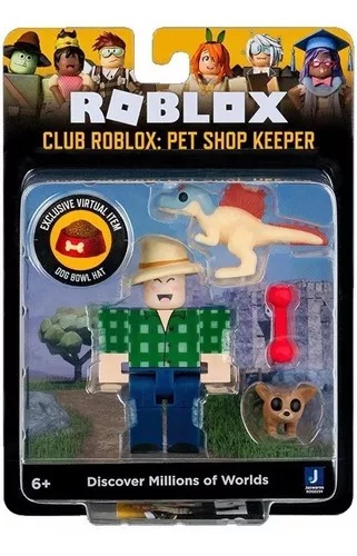 Roblox Personaje Club Roblox: Pet Shop Keeper Regalo Niños.