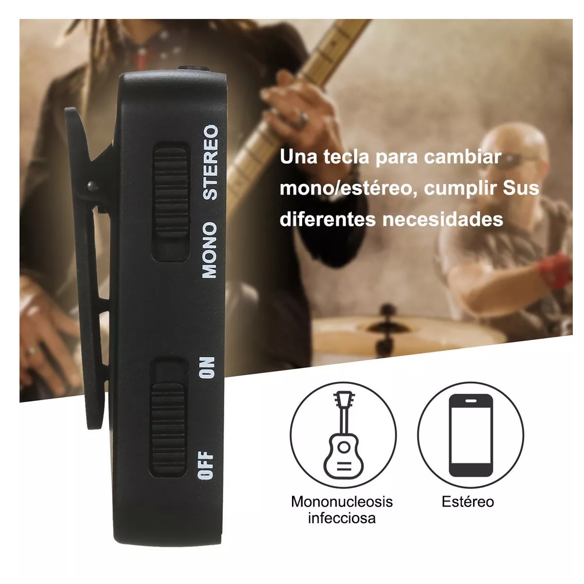 Sistema Inalámbrico De Monitoreo Personal In-ear  Wp10