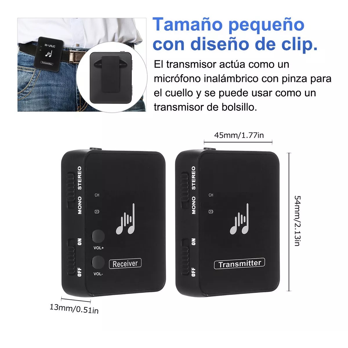 Sistema Inalámbrico De Monitoreo Personal In-ear  Wp10