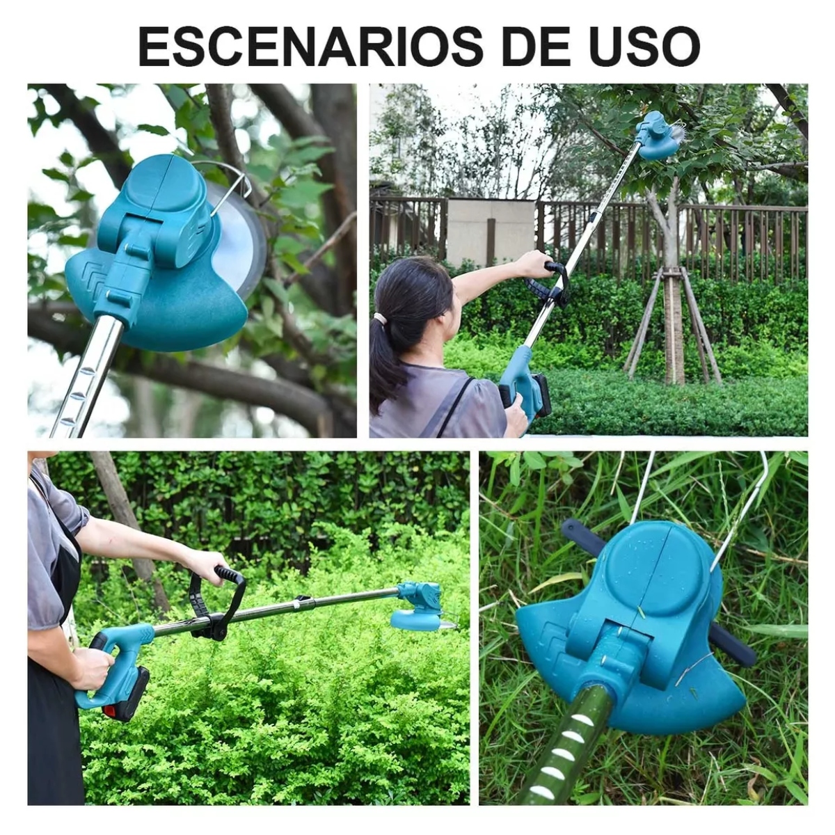 Desbrozadora Inalámbrica Césped Podadora