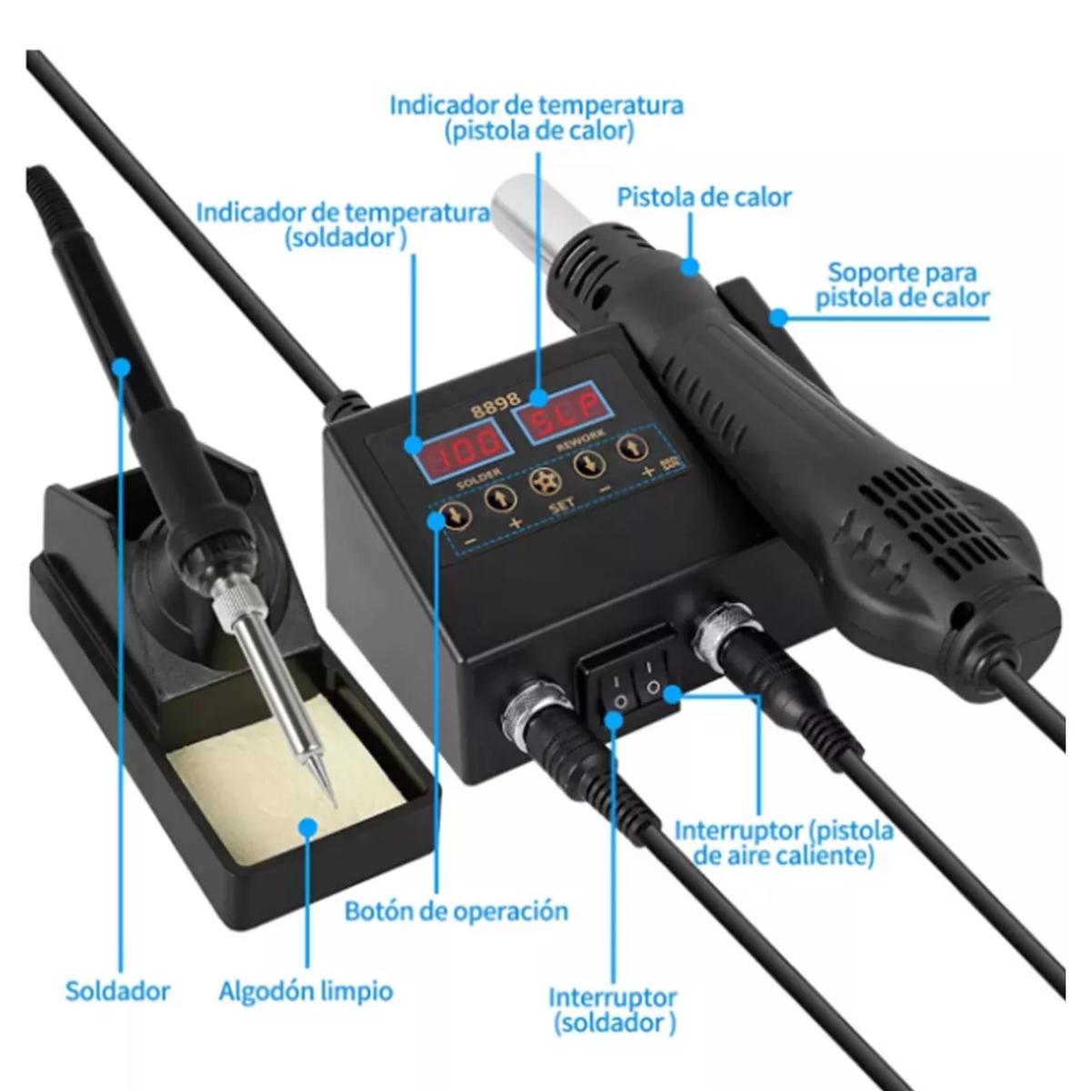 Estacion De Soldar Cautín